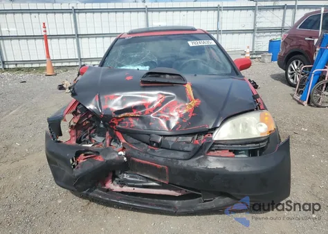 2002 Honda Civic Ex from USA, damaged, VIN 1HGEM22972L058501